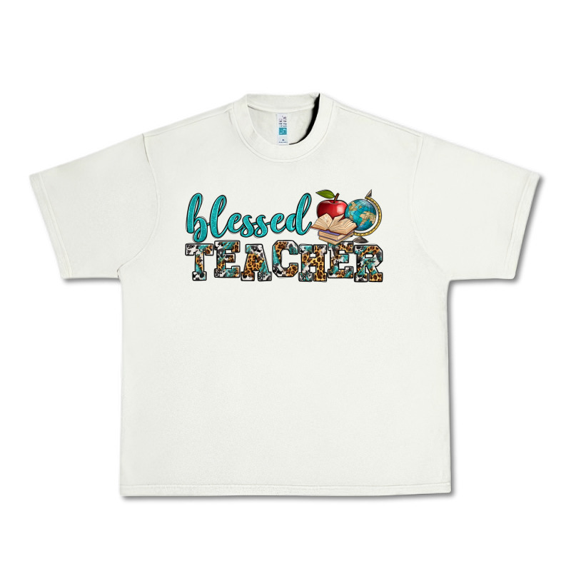 Blessed Teacher Urban Heavy Tee by BundleAndBundleShop | Teevron