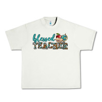 Pistachio blessed teacher Urban Heavy Tee - BundleAndBundleShop