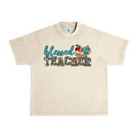 Sandshell blessed teacher Urban Heavy Tee - BundleAndBundleShop