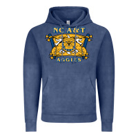 Vintage Denim north carolina a&t aggies Vintage Hoodie - linhVisuals
