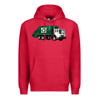 Cardinal recycle truck Premium Hoodie - Artiststas