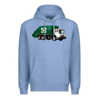 Colony Blue recycle truck Premium Hoodie - Artiststas