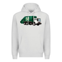 Dove Grey recycle truck Premium Hoodie - Artiststas
