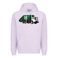 Lilac recycle truck Premium Hoodie - Artiststas