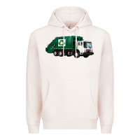 Pale Pink recycle truck Premium Hoodie - Artiststas