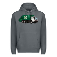 Rock recycle truck Premium Hoodie - Artiststas