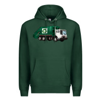 Sports Green recycle truck Premium Hoodie - Artiststas