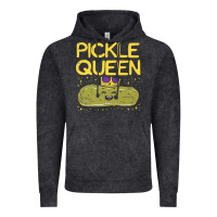 Vintage Black are you the pickle queen womens funny pickle gifts premium t shirt Vintage Hoodie - linhVisuals