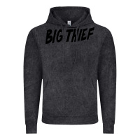 Vintage Black BIG THIEF Vintage Hoodie - linhVisuals