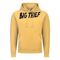 Vintage Mustard BIG THIEF Vintage Hoodie - linhVisuals