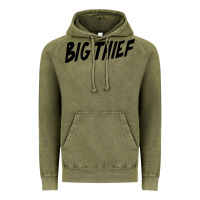 Vintage Olive BIG THIEF Vintage Hoodie - linhVisuals