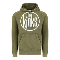 Vintage Olive The Kinks Vintage Hoodie - linhVisuals