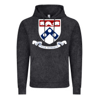 Vintage Black upenn shield with banner Vintage Hoodie - linhVisuals