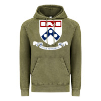 Vintage Olive upenn shield with banner Vintage Hoodie - linhVisuals