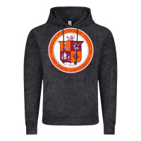 Vintage Black virginia tech seal Vintage Hoodie - linhVisuals