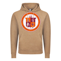 Vintage Coffee virginia tech seal Vintage Hoodie - linhVisuals