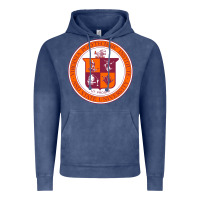 Vintage Denim virginia tech seal Vintage Hoodie - linhVisuals