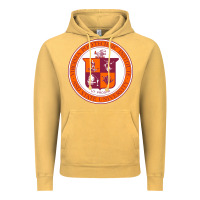 Vintage Mustard virginia tech seal Vintage Hoodie - linhVisuals