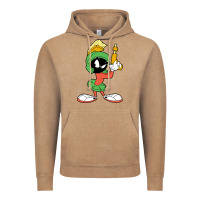Vintage Coffee marvin the martian looney Vintage Hoodie - linhVisuals