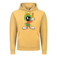 Vintage Mustard marvin the martian looney Vintage Hoodie - linhVisuals