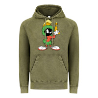 Vintage Olive marvin the martian looney Vintage Hoodie - linhVisuals