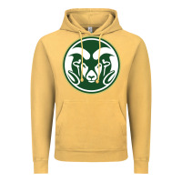 Vintage Mustard colorado state rams Vintage Hoodie - linhVisuals