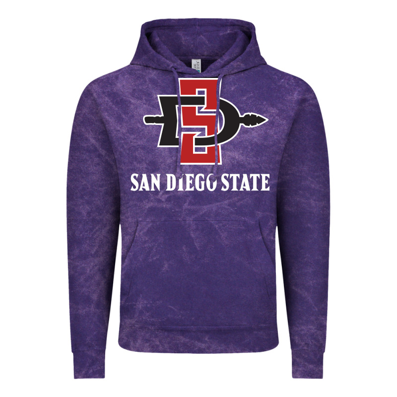 San Diego State Aztecs Vintage Hoodie by linhVisuals | Teevron