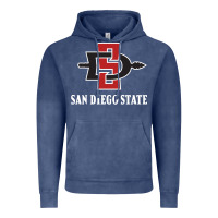 Vintage Denim san diego state aztecs Vintage Hoodie - linhVisuals