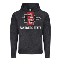 Vintage Black san diego state aztecs Vintage Hoodie - linhVisuals