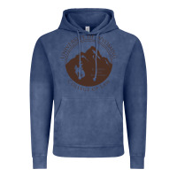 Vintage Denim university of wyoming cowboys Vintage Hoodie - linhVisuals