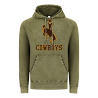 Vintage Olive university of wyoming cowboys Vintage Hoodie - linhVisuals