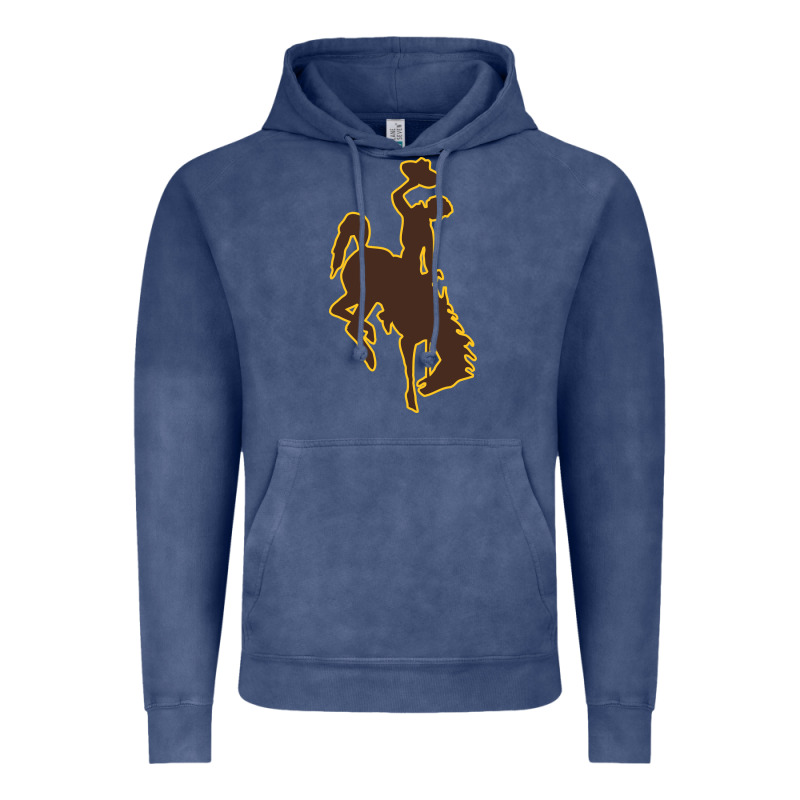 University Of Wyoming Cowboys Vintage Hoodie by linhVisuals | Teevron