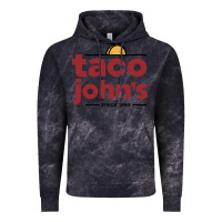 Cloud Black taco john's Vintage Hoodie - linhVisuals