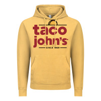 Vintage Mustard taco john's Vintage Hoodie - linhVisuals