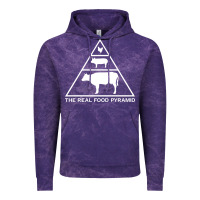 Cloud Purple the real food pyramid carnivore Vintage Hoodie - linhVisuals
