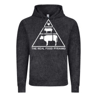 The Real Food Pyramid Carnivore Vintage Hoodie | Teevron