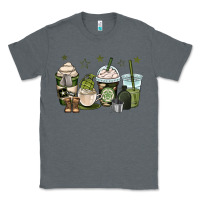 Charcoal Heather us army coffee cups Classic Tee - OliviaCreatesArt