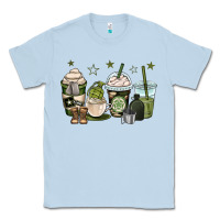 Dusty Blue us army coffee cups Classic Tee - OliviaCreatesArt
