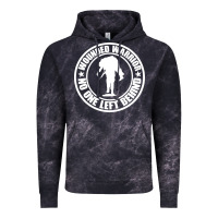 Cloud Black Wounded Warrior No One Left Behind War Veteran Vintage Hoodie - linhVisuals