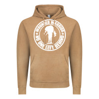 Vintage Camel Wounded Warrior No One Left Behind War Veteran Vintage Hoodie - linhVisuals