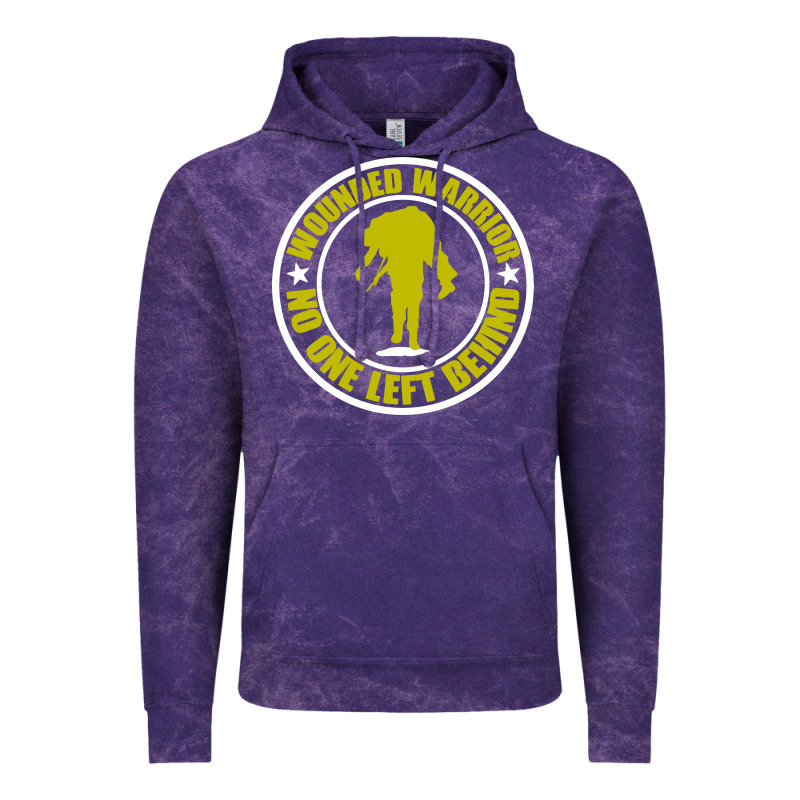 Wounded Warrior No One Left Behind War Veteran Vintage Hoodie by linhVisuals | Teevron