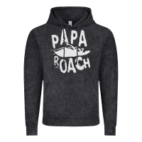 Vintage Black papa roach Vintage Hoodie - linhVisuals