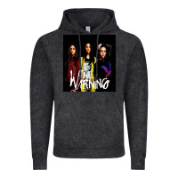 Vintage Black The warning Vintage Hoodie - linhVisuals
