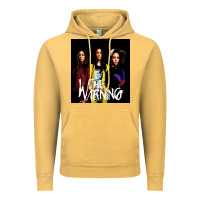 Vintage Mustard The warning Vintage Hoodie - linhVisuals