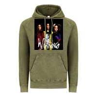 Vintage Olive The warning Vintage Hoodie - linhVisuals