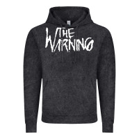 Vintage Black The warning Style Vintage Hoodie - linhVisuals