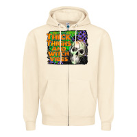 Sandshell thick thighs and witch vibes Zipper Hoodie - JahusDesignShop