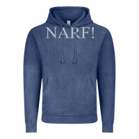 Vintage Denim narf Vintage Hoodie - linhVisuals