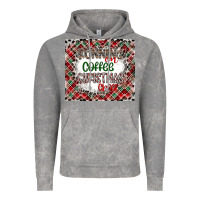 Cloud Rock Running on Coffee And Christmas Vintage Hoodie - CowhideDigitalArt