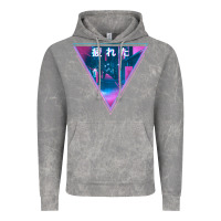 Cloud Rock tired japanese otaku   abandoned city street art t shirt Vintage Hoodie - linhVisuals